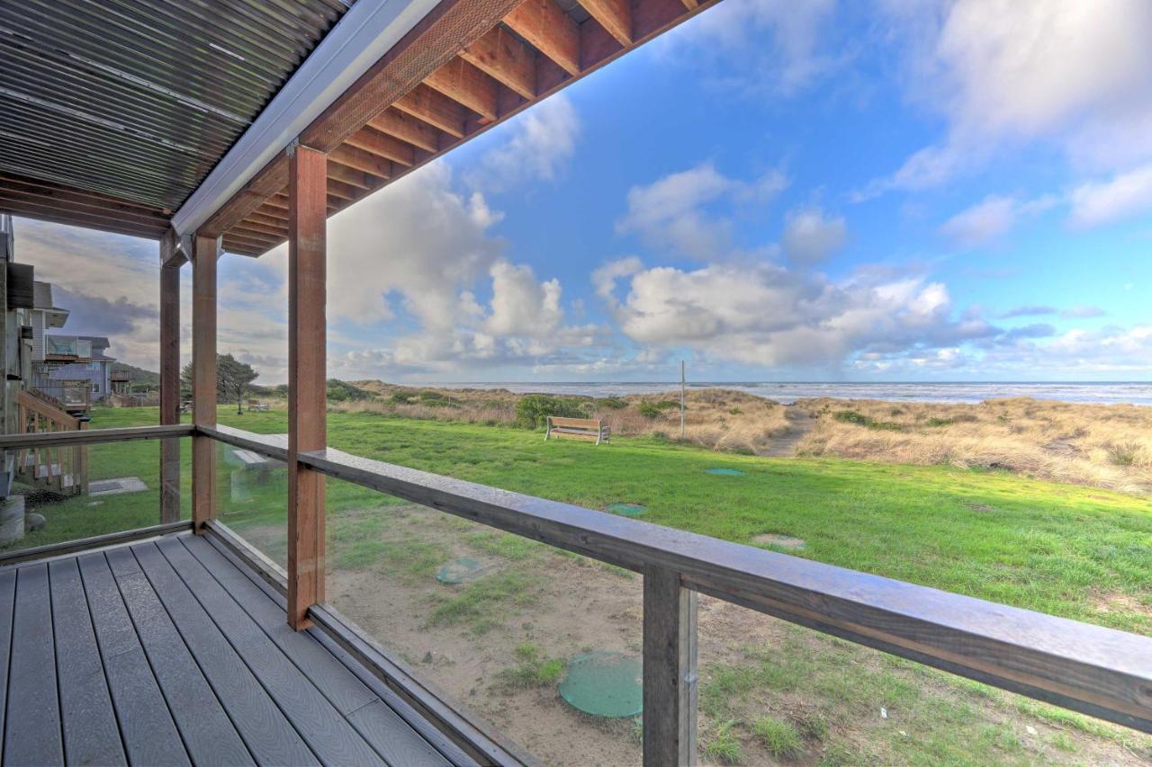 Sanderling Sea Cottages, Unit 6 With Beach Access! Waldport Eksteriør billede
