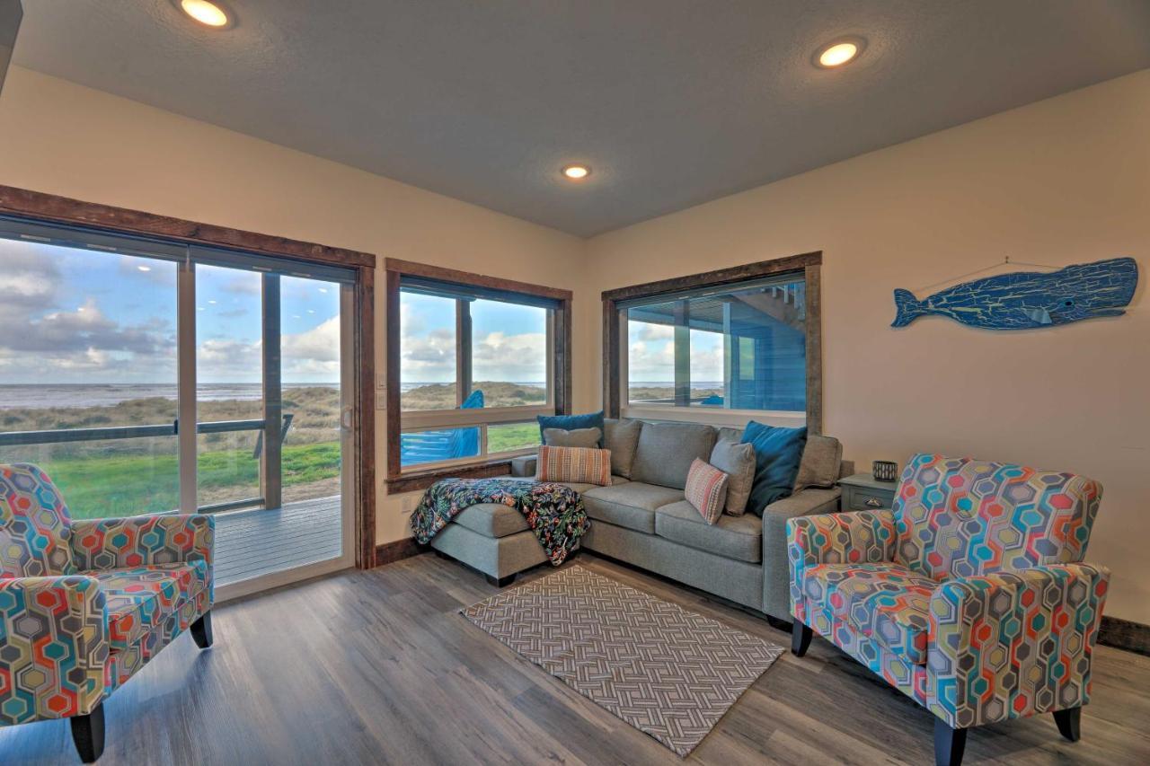 Sanderling Sea Cottages, Unit 6 With Beach Access! Waldport Eksteriør billede
