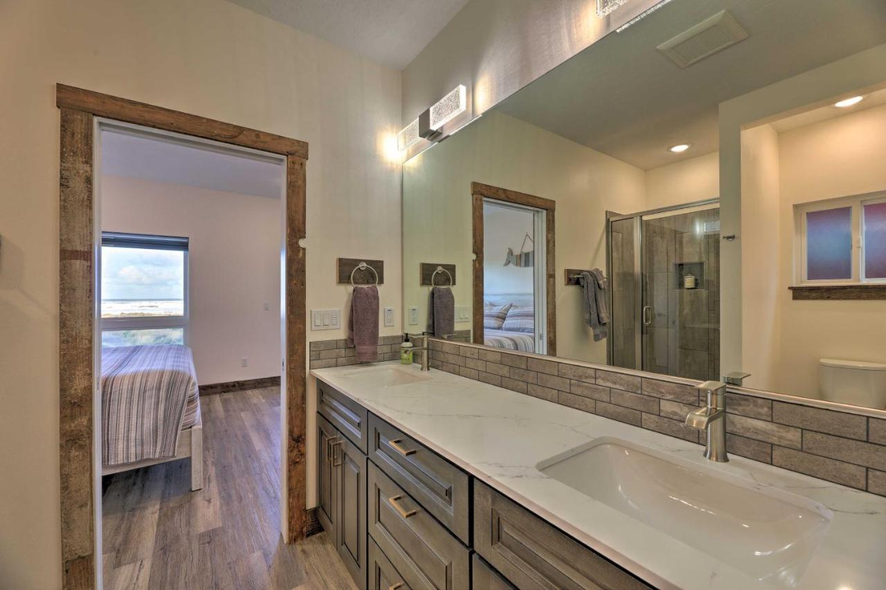 Sanderling Sea Cottages, Unit 6 With Beach Access! Waldport Eksteriør billede
