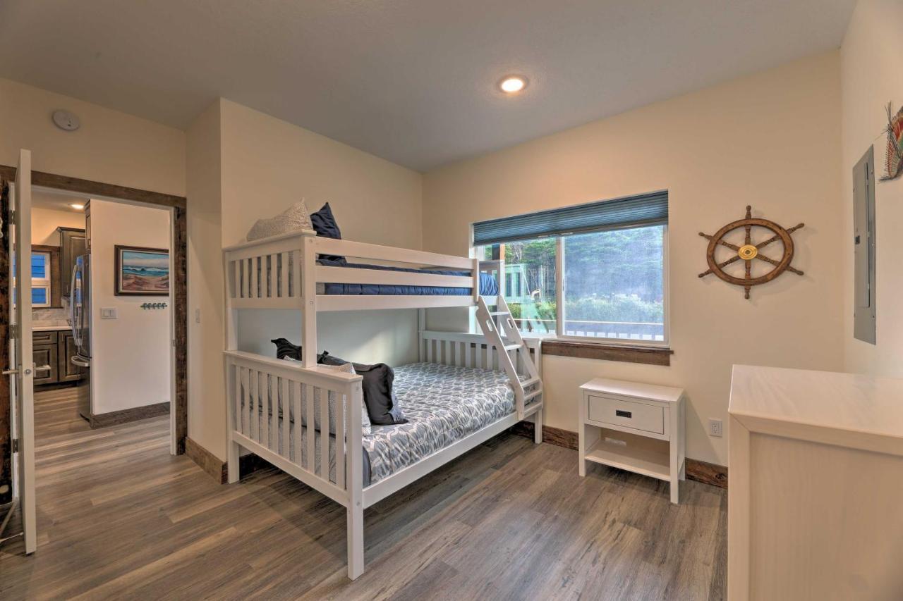 Sanderling Sea Cottages, Unit 6 With Beach Access! Waldport Eksteriør billede